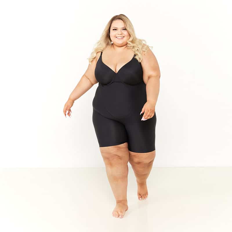 Body Shapewear - Black Shorts for Petite Body